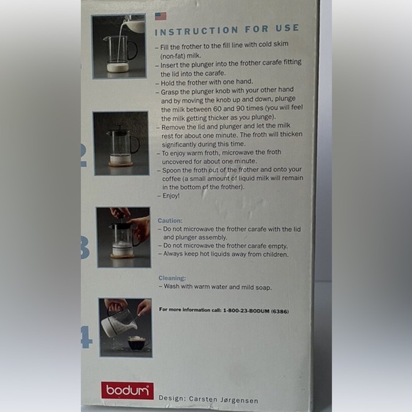 COPY - Bodum Glass Milk Frother - Picture 5 of 5